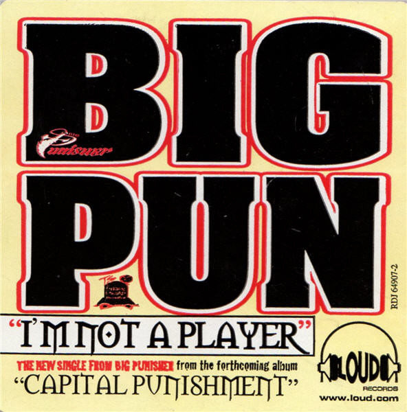 Big Punisher – I'm Not A Player (1997, CD) - Discogs