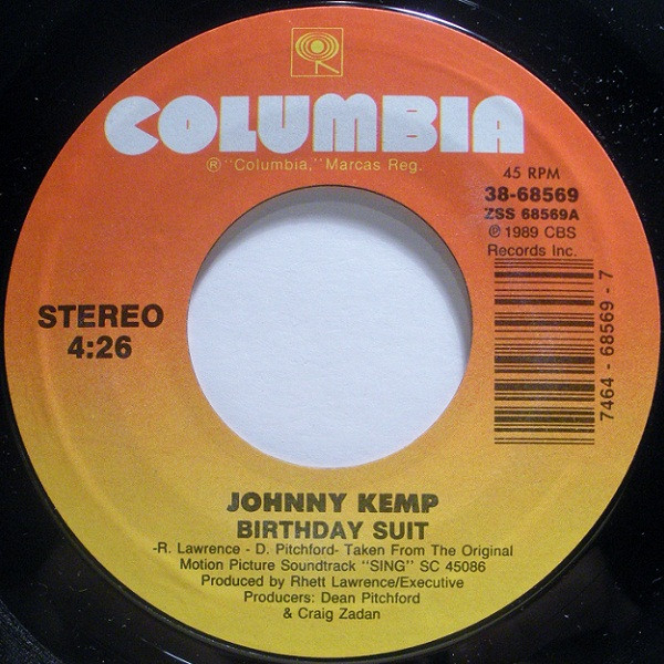 Johnny Kemp – Birthday Suit (1989, Vinyl) - Discogs