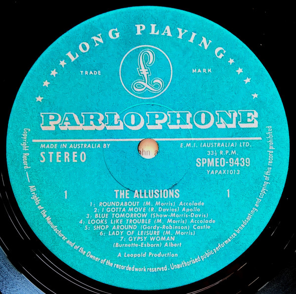 last ned album The Allusions - The Allusions