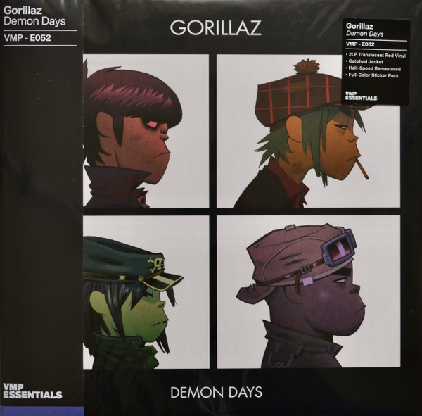 Gorillaz – Demon Days (2021, Red Translucent, Vinyl) - Discogs