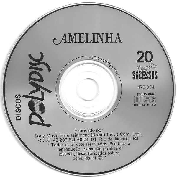 ladda ner album Download Amelinha - 20 Super Sucessos album
