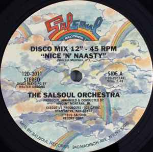 The Salsoul Orchestra - Nice 'N' Naasty album cover