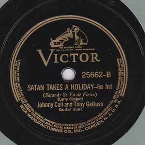 John Cali - A Study In Brown / Satan Takes A Holiday album cover