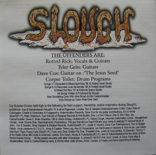 lataa albumi Slough - Procreation Of Penile DisGusT