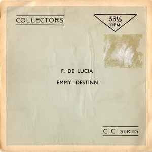 Fernando De Lucia - F. De Lucia Emmy Destinn album cover