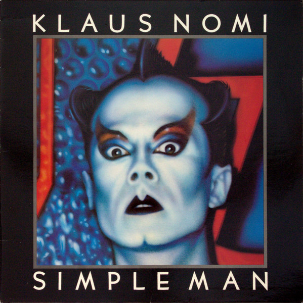 Klaus Nomi Set of 6 Buttons-Pins-Badges Simple Man|"New Wave Vaudeville" 
