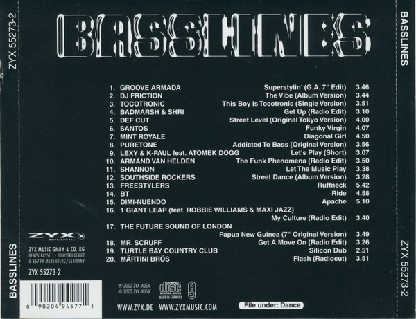 ladda ner album Various - GTI Plus Basslines