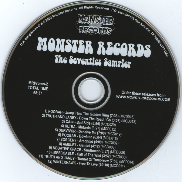 descargar álbum Various - Monster Records The Seventies Sampler