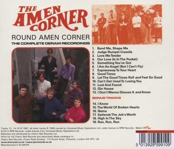 Amen Corner – Round Amen Corner: The Complete Deram Recordings