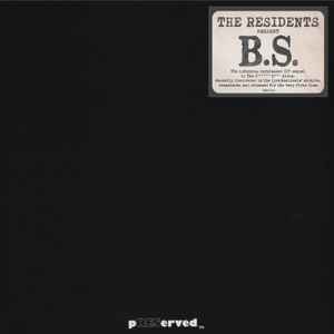 The Residents - B.S. album cover