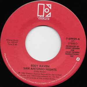 Eddy Raven - San Antonio Nights  album cover