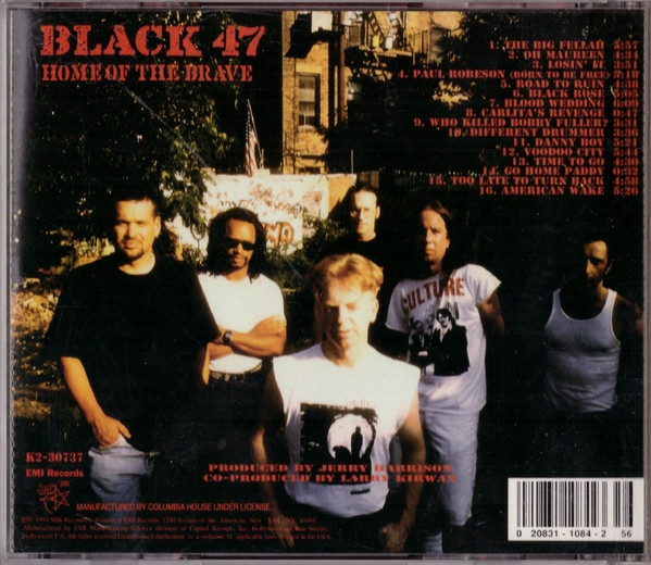 Black 47 - Home Of The Brave | Releases | Discogs
