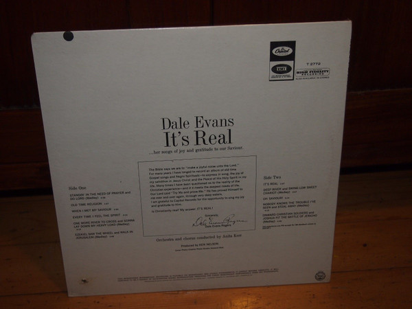 télécharger l'album Dale Evans - Its Real