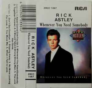 Rick Astley – Never Gonna Give You Up (1987, Vinyl) - Discogs