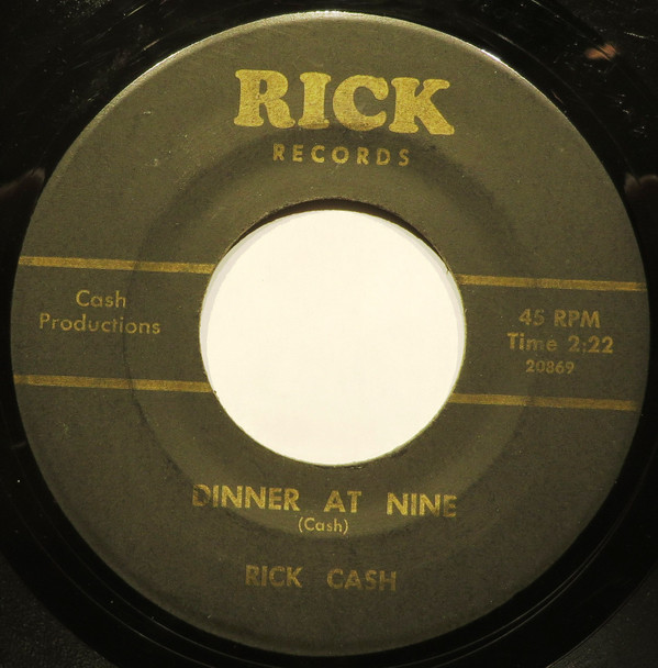 descargar álbum Rick Cash - Dinner At Nine