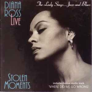 Diana Ross - Diana Ross Live - Stolen Moments: The Lady Sings...Jazz And Blues album cover