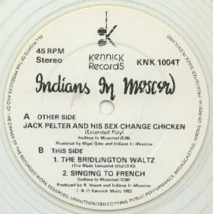 Album herunterladen Indians In Moscow - Jack Pelter And His Sex Change Chicken