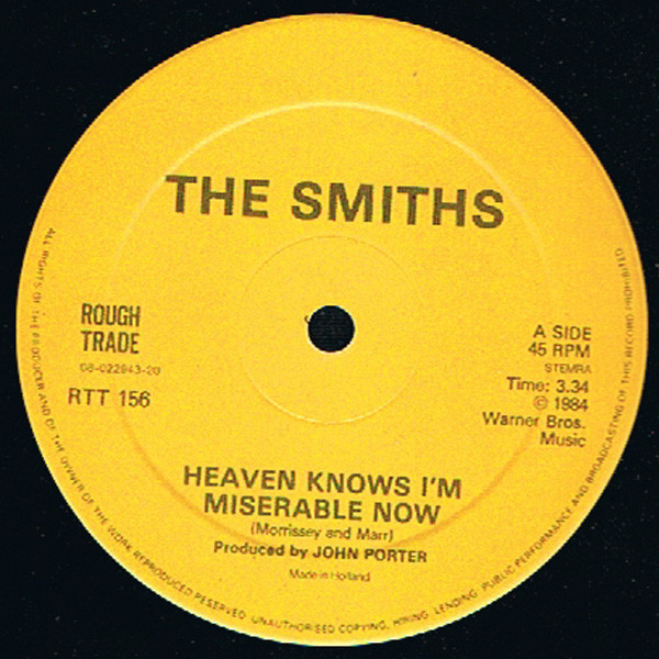 Album herunterladen The Smiths - Heaven Knows Im Miserable Now