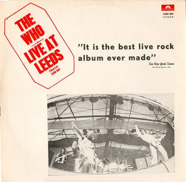 The Who – Live At Leeds (1970, Vinyl) - Discogs