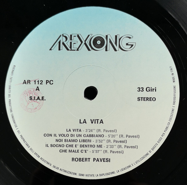 ladda ner album Robert Pavesi - La Vita
