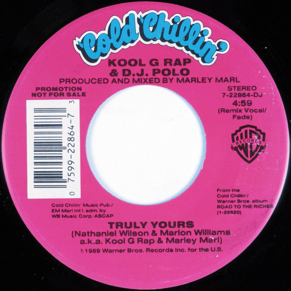 Kool G Rap & D.J. Polo – Truly Yours (1989, Vinyl) - Discogs