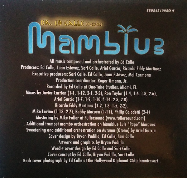 last ned album Dr Ed Calle - Presents Mamblue