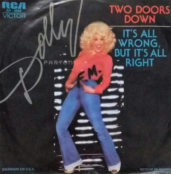 descargar álbum Dolly Parton - Two Doors Down Dos Puertas Abajo