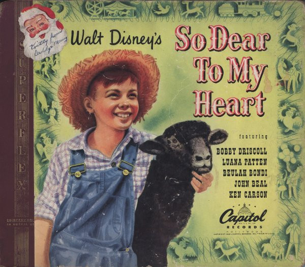 Walt Disney's So Dear To My Heart (1949, Vinyl) - Discogs