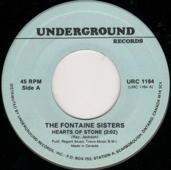 lataa albumi The Fontaine Sisters - Hearts Of Stone Seventeen