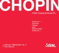 Janusz Olejniczak - Fryderyk Chopin (Piano Steinway) Vol. 2 album cover