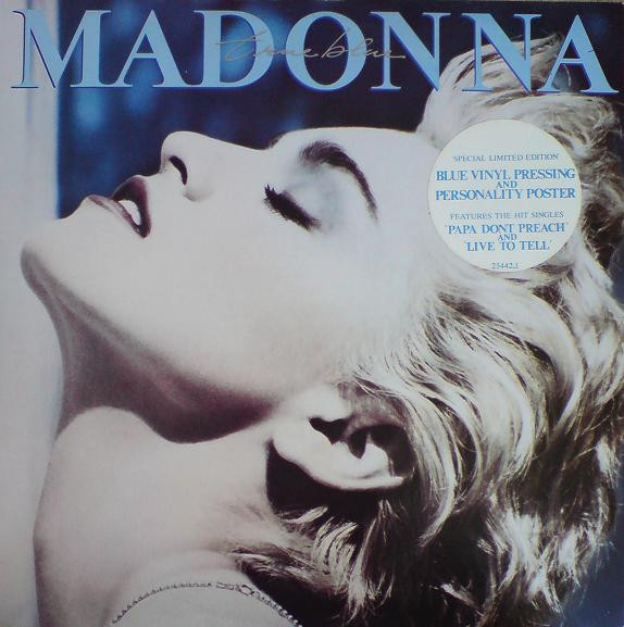 Madonna – Verdaderamente Triste (1986, Vinyl) - Discogs