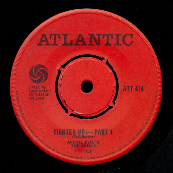 Archie Bell & The Drells – Tighten Up (1968, Vinyl) - Discogs