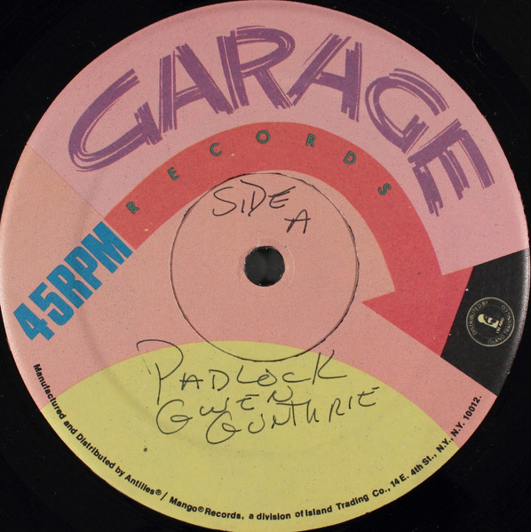 Gwen Guthrie – Padlock (Special Mix By Larry Levan) (1985, Vinyl
