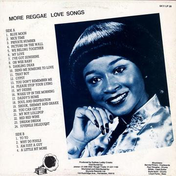 descargar álbum Various - More Reggae Love Songs