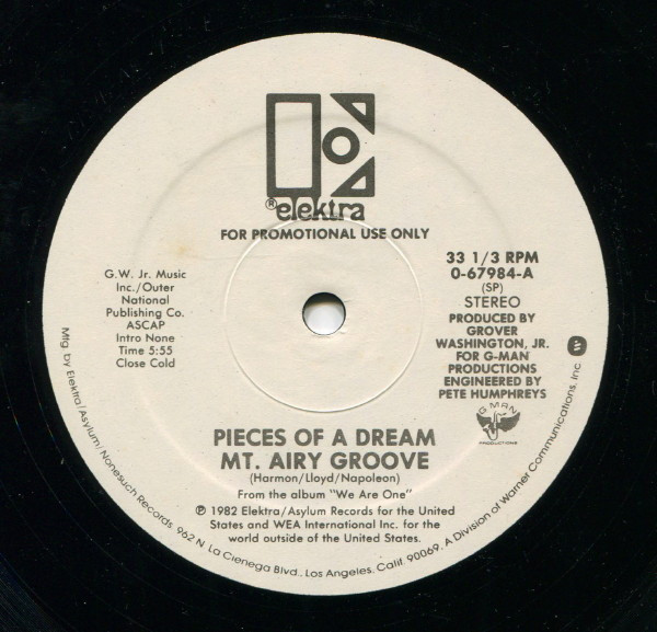 Pieces Of A Dream – Mt. Airy Groove (1982, Vinyl) - Discogs