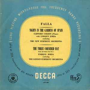 Manuel De Falla - Falla: NIghts in the Gardens of Spain/The Three Cornered Hat album cover