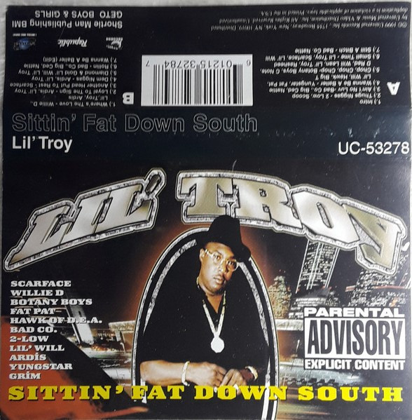 Lil' Troy – Sittin' Fat Down South (1999, Cassette) - Discogs