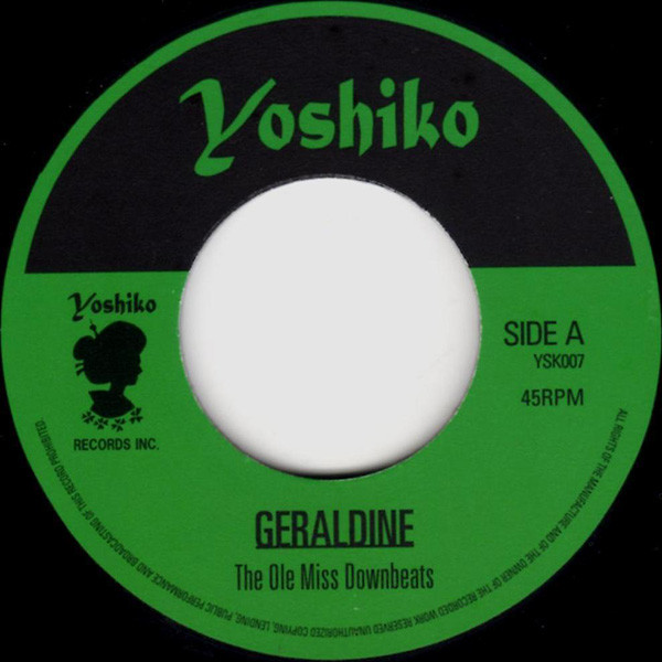 The Ole Miss Downbeats / Tommy Martin – Geraldine / Hoochie