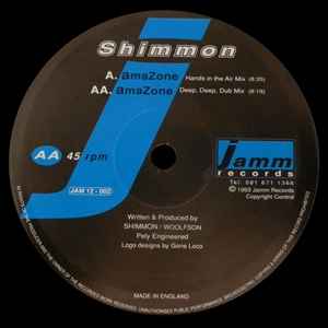 Mark Shimmon - AmaZone album cover