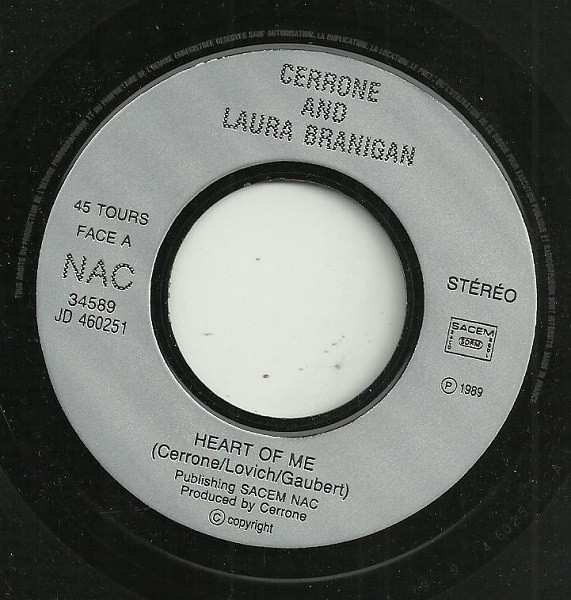 baixar álbum Cerrone And Laura Branigan - Heart Of Me