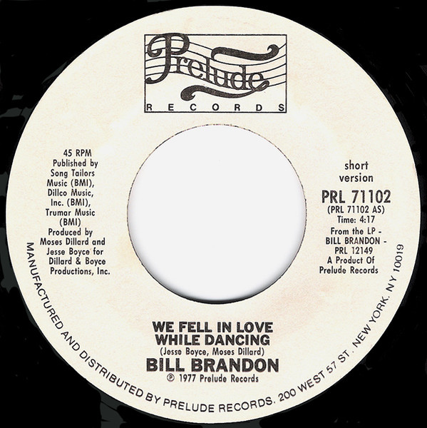 Bill Brandon – We Fell In Love While Dancing (1977, Vinyl) - Discogs