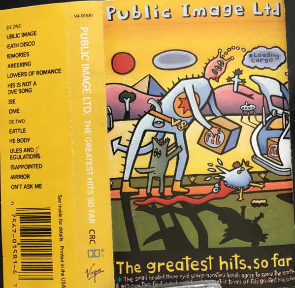 Public Image Ltd. – The Greatest Hits, So Far (1990, Dolby, SR