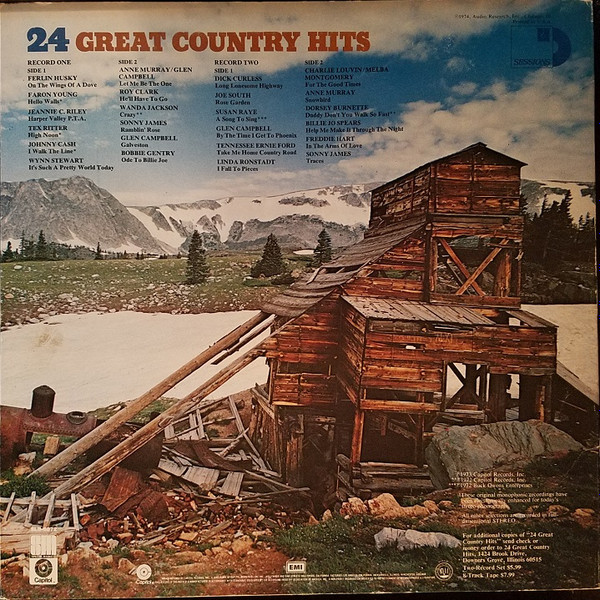 descargar álbum Various - 24 Great Country Hits