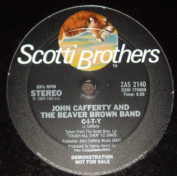 John Cafferty And The Beaver Brown Band – C-I-T-Y (1985, Vinyl