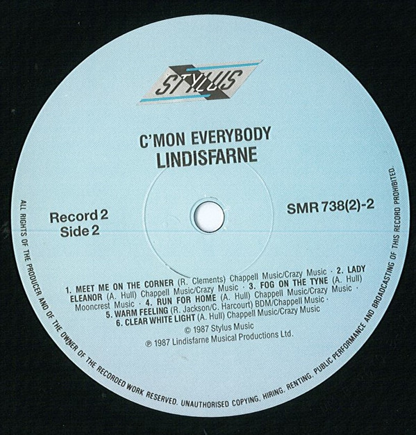 ladda ner album Lindisfarne - CMon Everybody