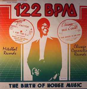 Jerome Derradji - 122 BPM (The Birth Of House Music) album cover