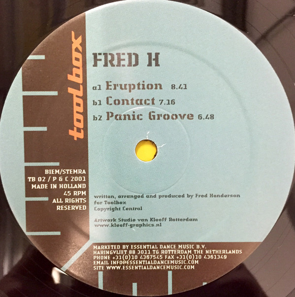 ladda ner album Fred H - Eruption