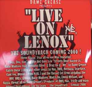 Dame Grease - Live On Lenox album cover