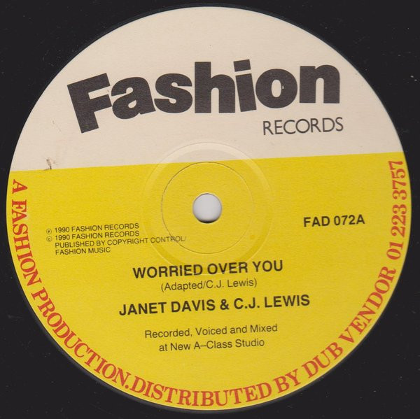 Janet Davis & C.J. Lewis / Gussie P. & The A-Class Crew – Worried