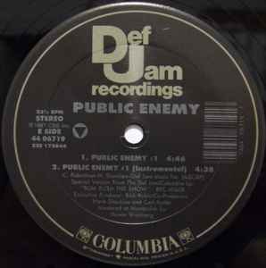 Public Enemy - Public Enemy #1 | Releases | Discogs